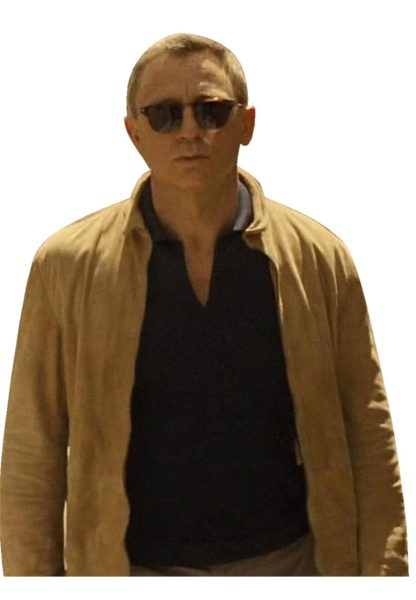 Spectre Daniel Craig Morocco Suede Jacket