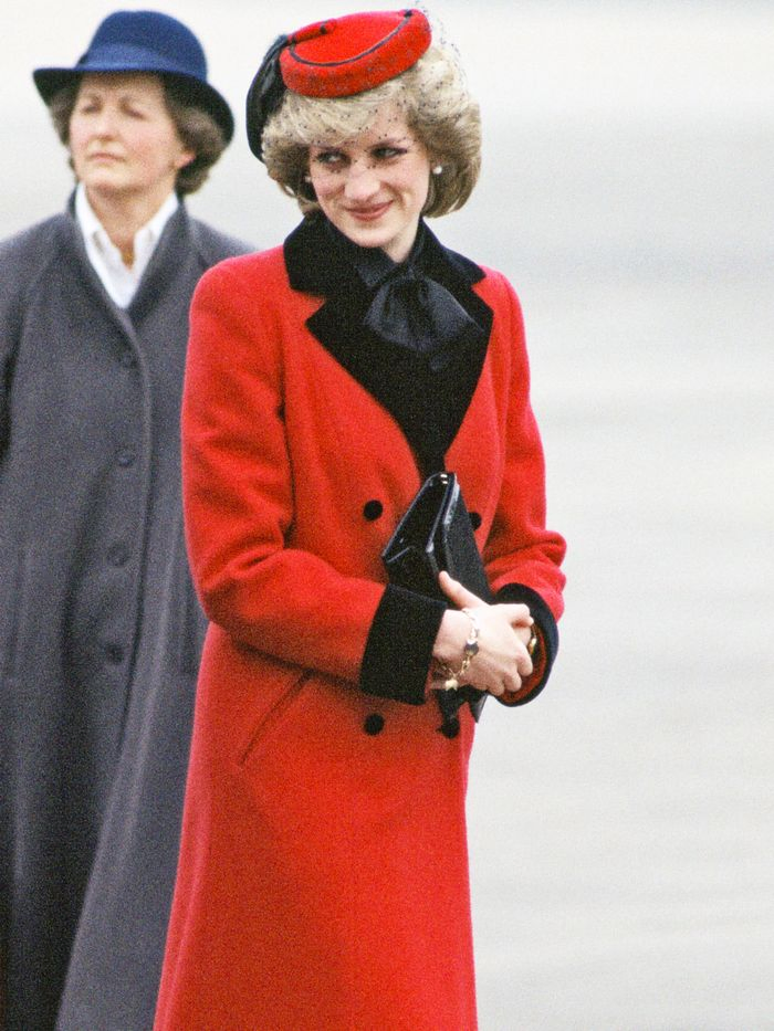 Spencer Princess Diana Red Coat