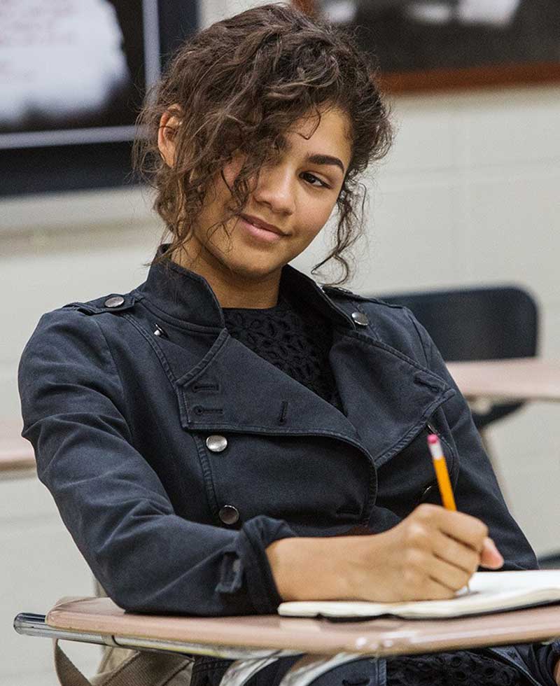 Spider-Man Far From Home Zendaya Black Jacket