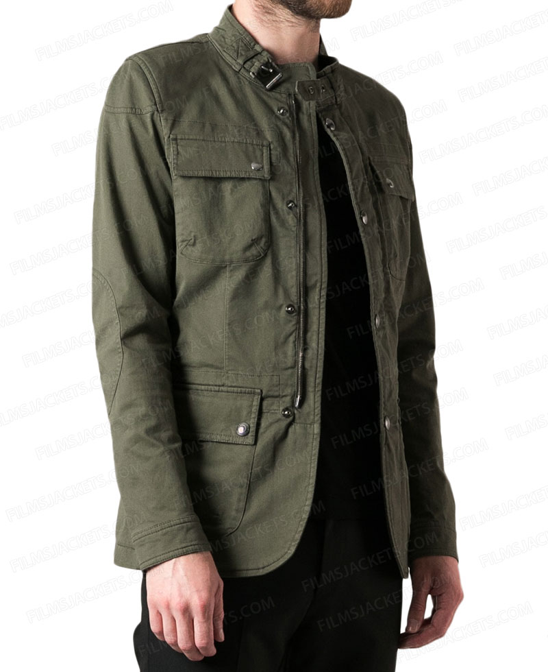 Tom Holland Spider Man Homecoming Green Jacket