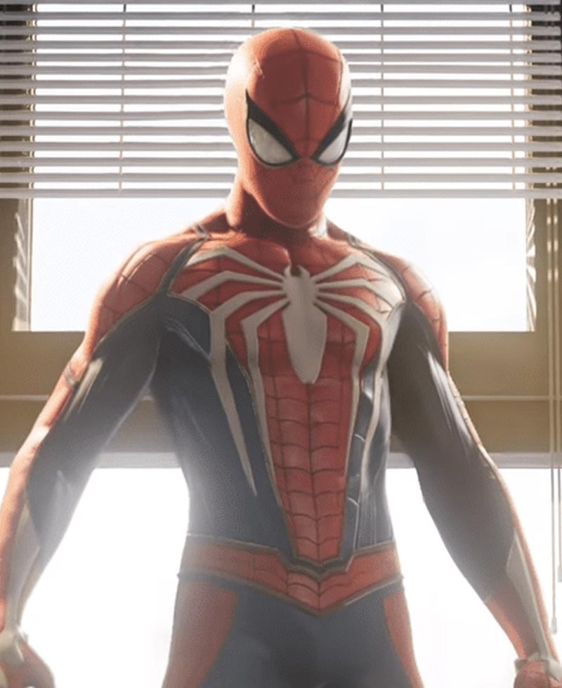 Spiderman PS4 Leather Jacket