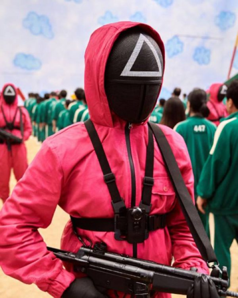 Squid Game Guard Jumpsuit