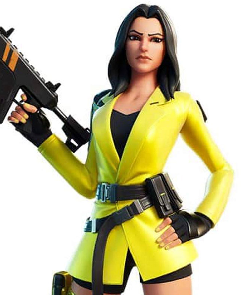 Fortnite Starter Pack Skin Yellow Blazer