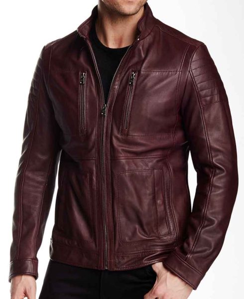 oliver queen leather jacket