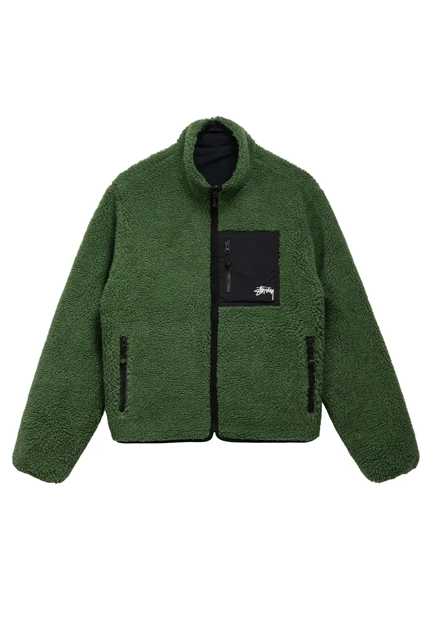 stussy-8-ball-sherpa-green-fleece-jacket.webp