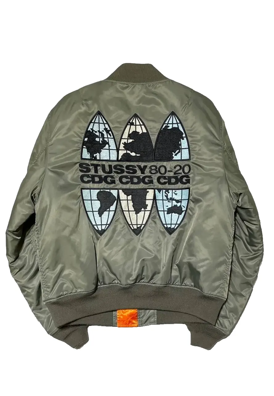 Stussy Cdg Bomber Jacket