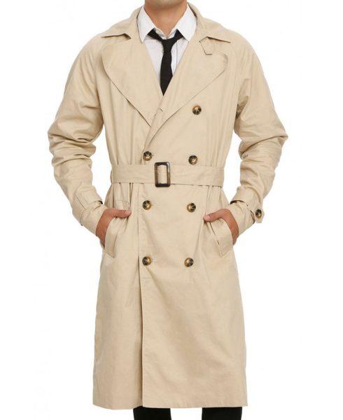 Castiel Supernatural Misha Collins Trench Coat