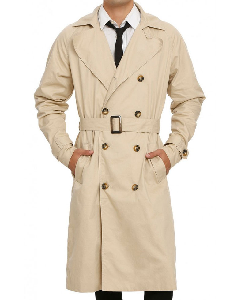 Castiel Supernatural Misha Collins Trench Coat