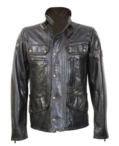 Dean Winchester Supernatural Black Leather Jacket