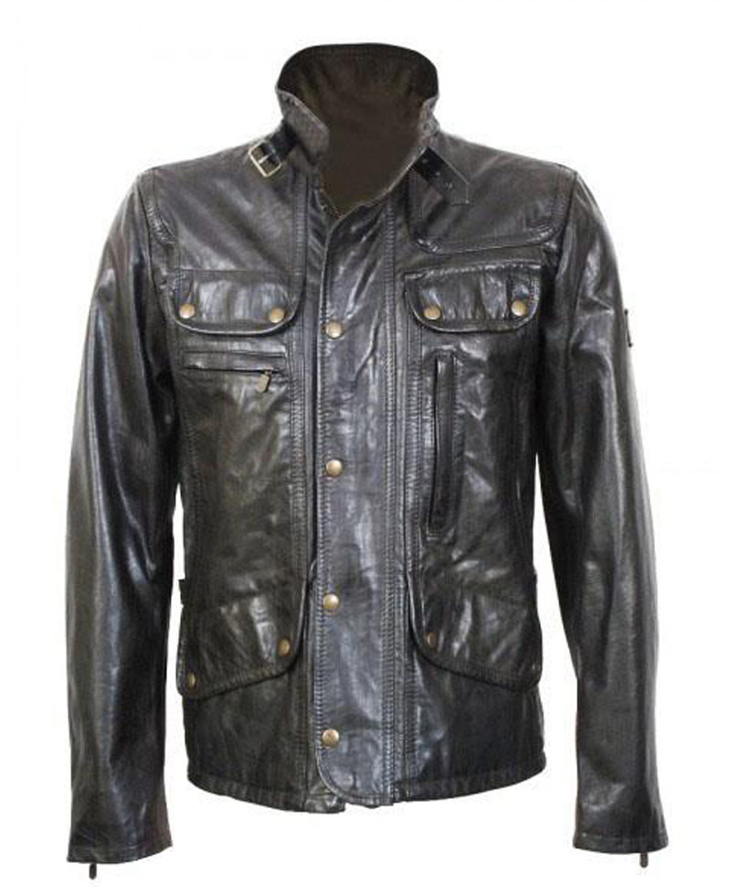 Dean Winchester Supernatural Black Leather Jacket