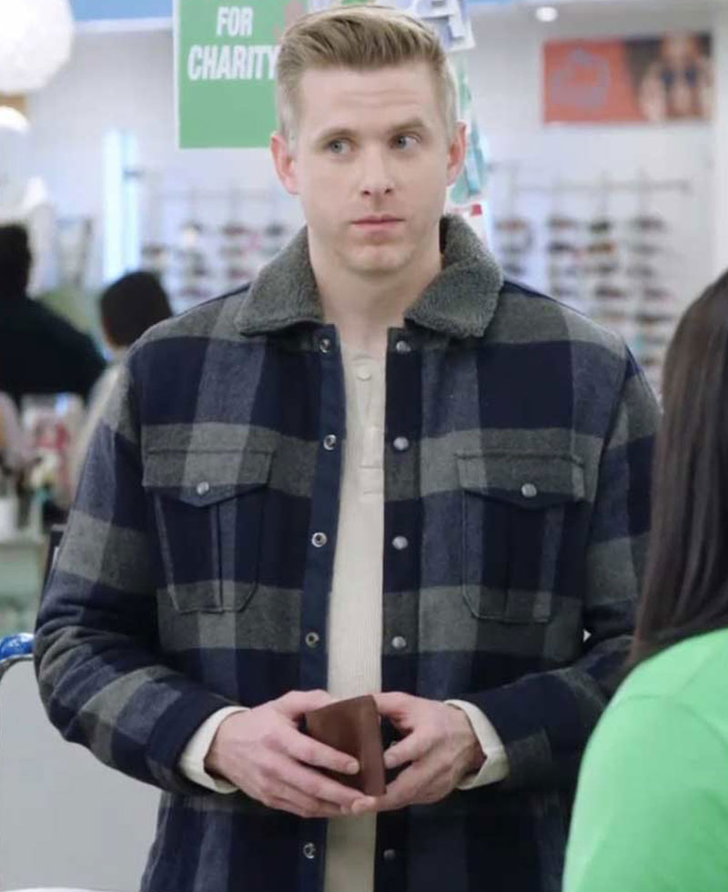 Spencer Ralston Superstore Blue and Grey Jacket