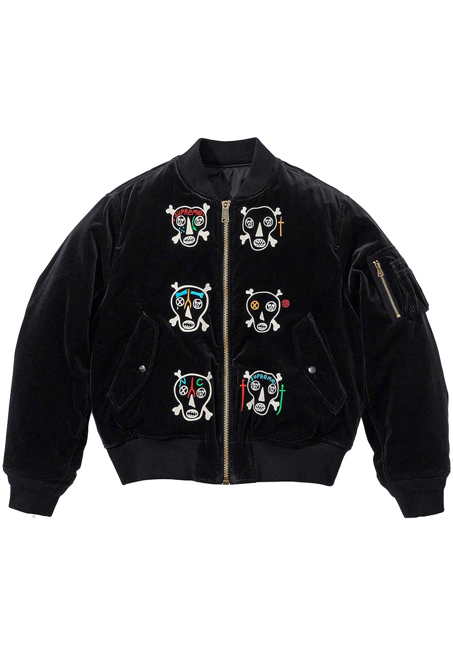 Supreme Clayton Patterson Skulls Jacket