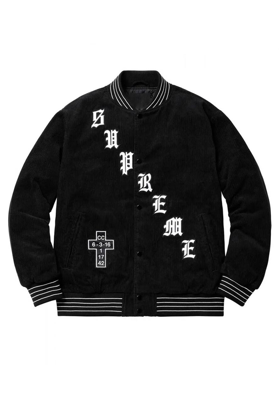 Supreme Old English Corduroy Jacket