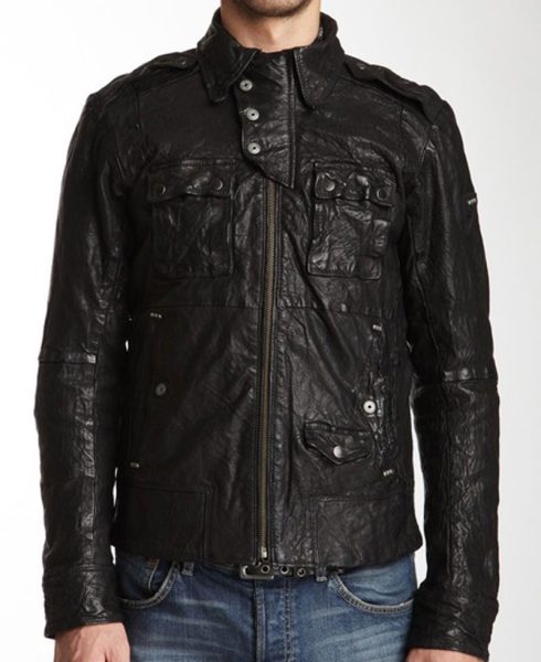 Teen Wolf Tyler Hoechlin Black Leather Jacket