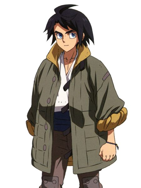 Mikazuki Augus Tekkadan Green Coat