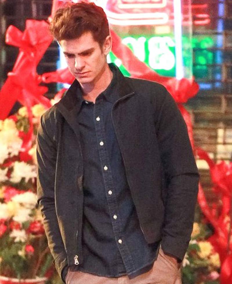 The Amazing Spider-Man Andrew Garfield Black Jacket