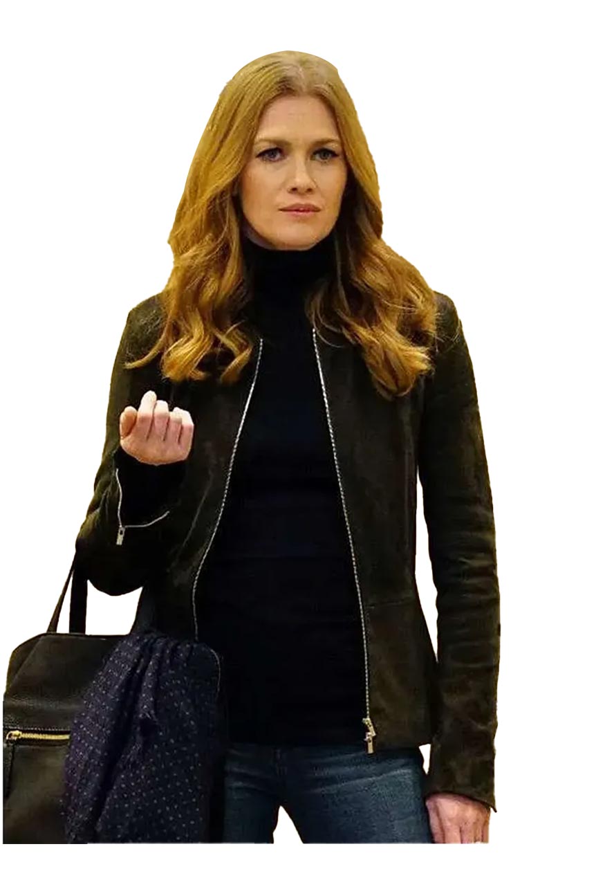 The Catch Mireille Enos Peplum Jacket