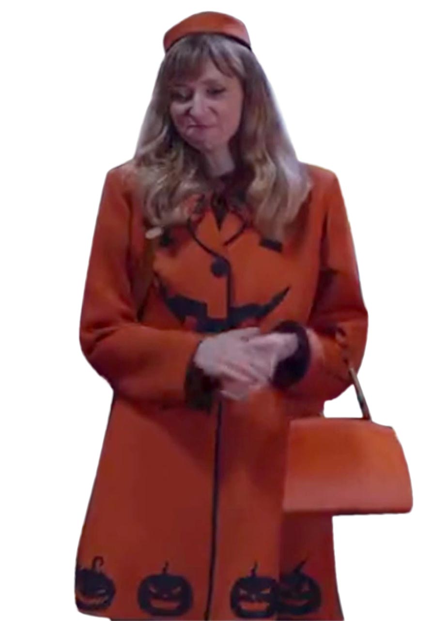 The Curse of Bridge Hollow Nia Vardalos Wool Coat