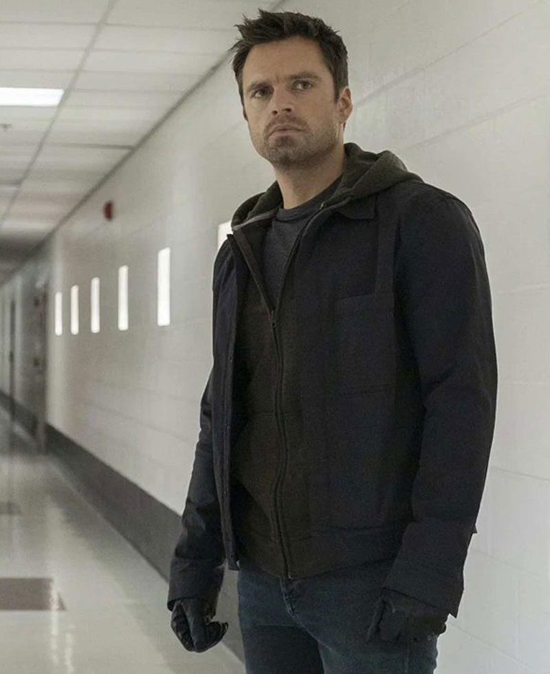 The Falcon and the Winter Soldier Sebastian Stan Cotton Jacket