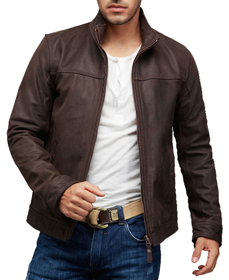 The Following Mike Weston Dark Brown Leather Jacket