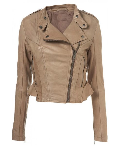 Karen Gillan The Girl Who Waited Amy Pond Leather Jacket
