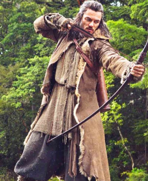 The Hobbit The Battle of the Five Armies Shearling Coat