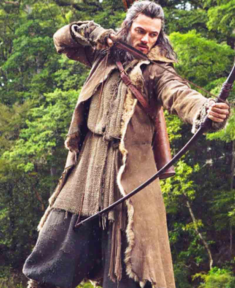 The Hobbit The Battle of the Five Armies Shearling Coat