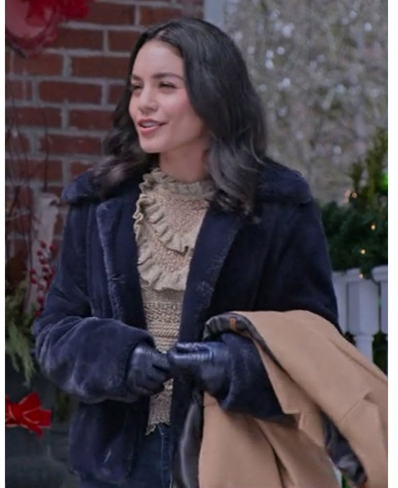 The Knight Before Christmas Vanessa Hudgens Blue Jacket