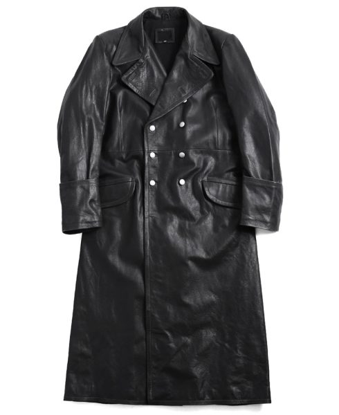 nazi leather trench coat