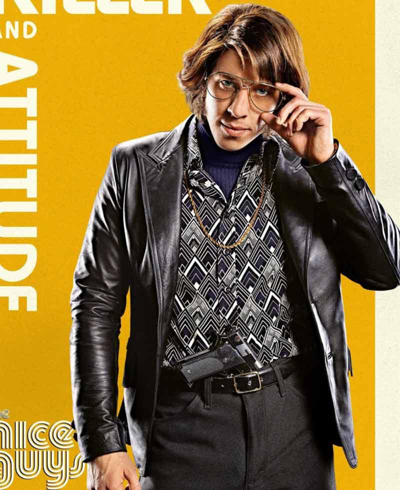 The Nice Guys Beau Knapp Leather Jacket