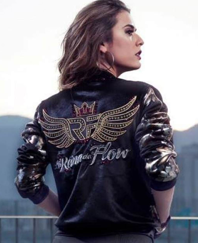 The Queen of Flow Yeimi Montoya Bomber Jacket