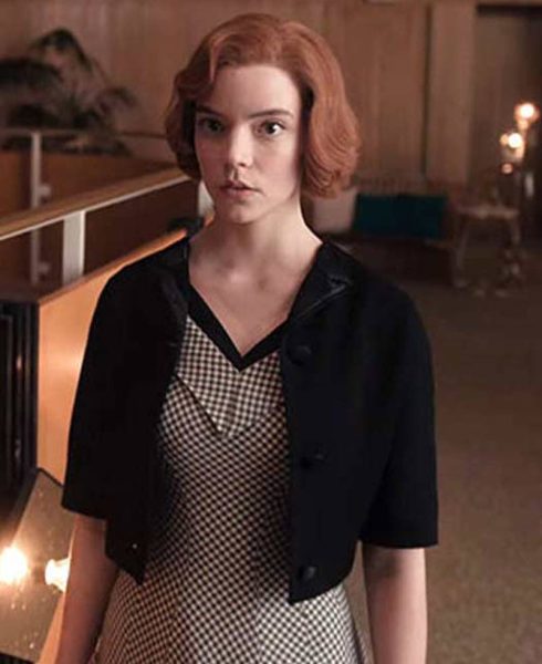 Anya Taylor Joy The Queen's Gambit Cropped Jacket