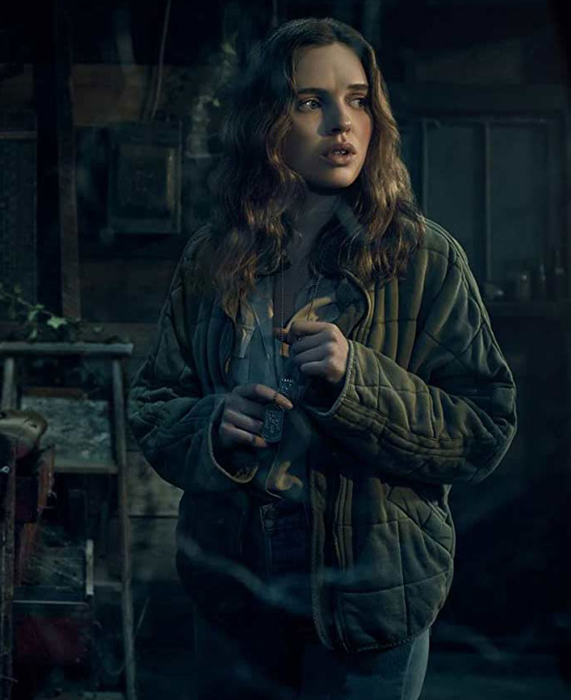 Odessa Young The Stand Green Jacket