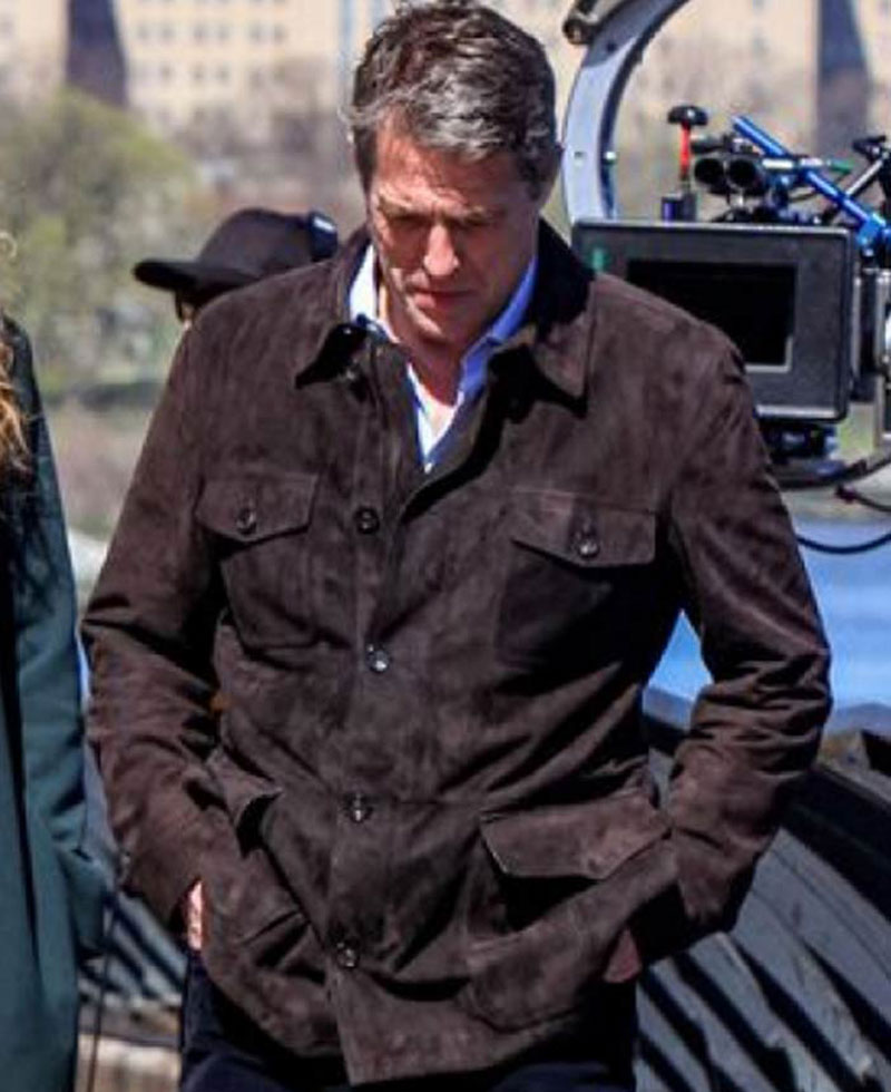 The Undoing Hugh Grant Suede Jacket