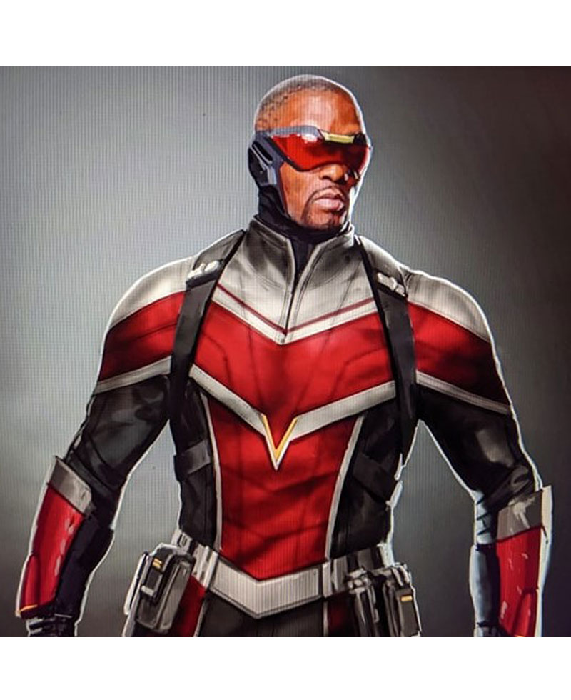 The Winter Soldier Falcon Leather Jacket
