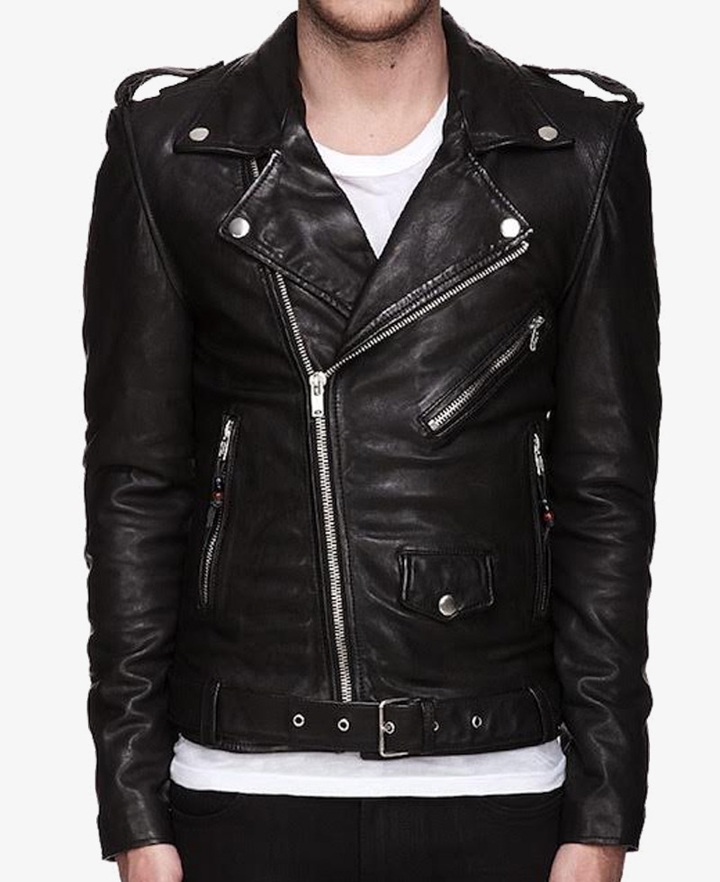 Biker Style Thirty Seconds To Mars Jared Leto Leather Jacket