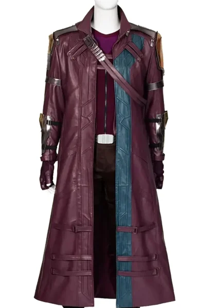 Star Lord Thor Love and Thunder Trench Leather Coat