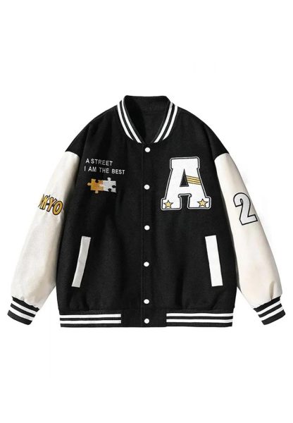 Tokyo A Street I am The Best Varsity Jacket