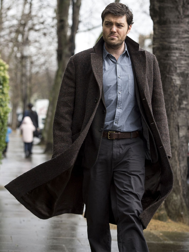 Tom Burke C.B. Strike Trench Coat