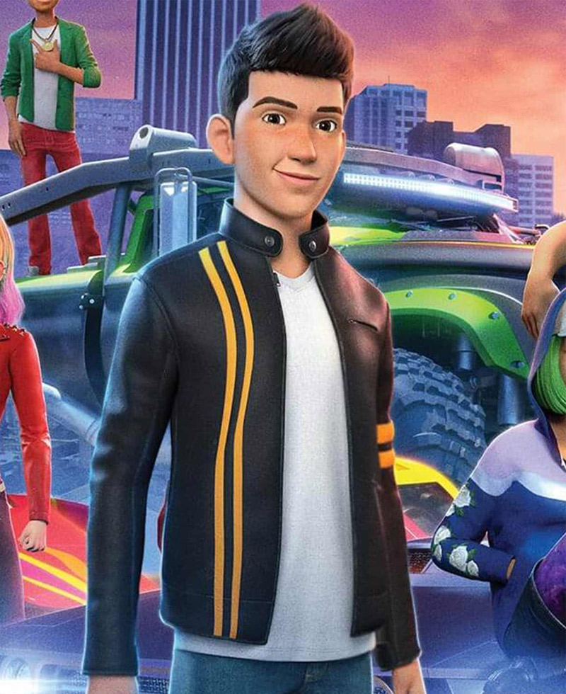 Tony Toretto Fast & Furious Spy Racers Black Leather Jacket