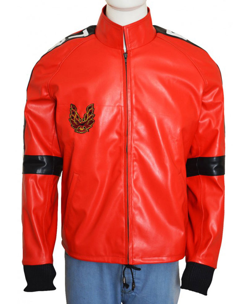 Red Leather Bandit Jacket