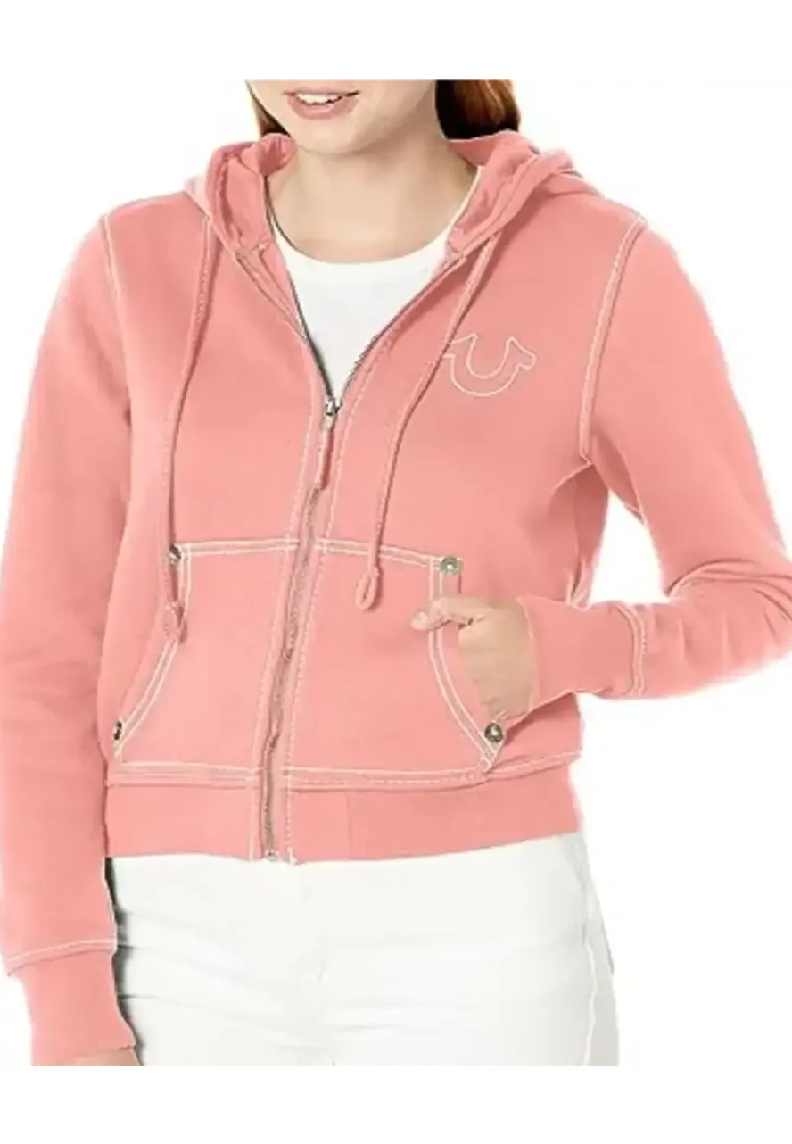 True Religion Pink Hoodie