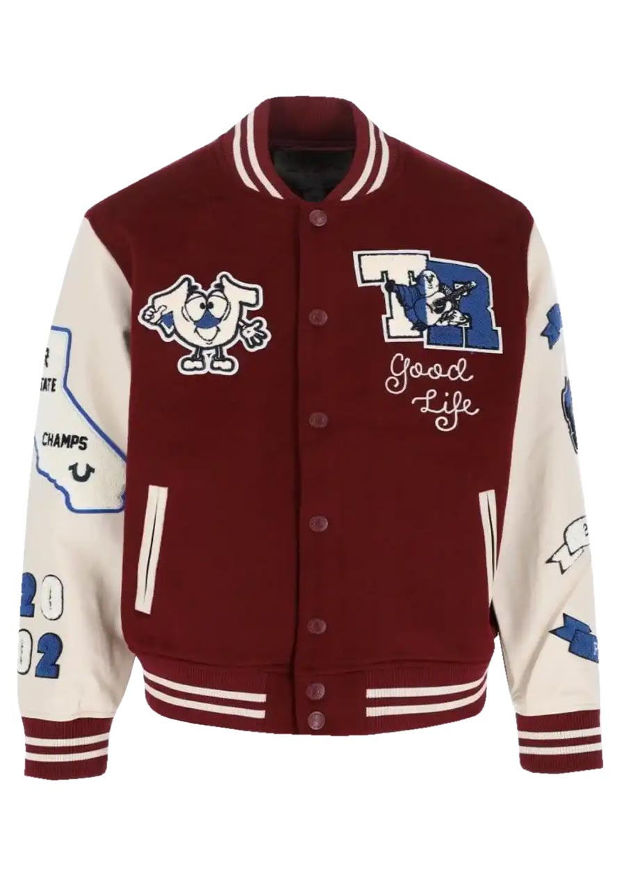 True Religion Varsity Jacket