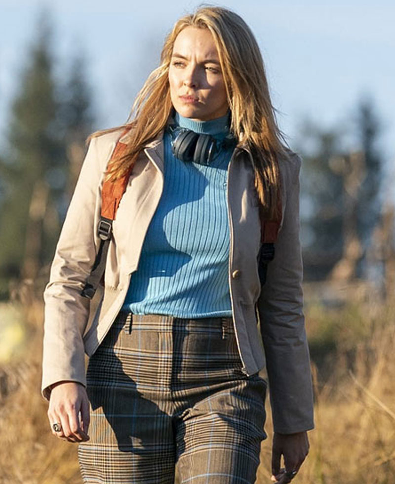 Jodie Comer Killing Eve Season 03 Cotton Jacket