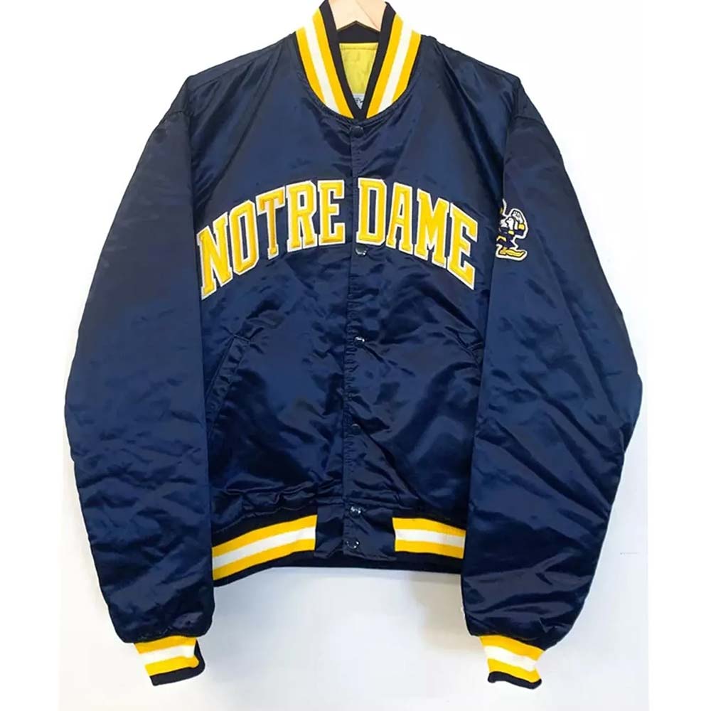 University of Notre Dame 90s Varsity Jacket