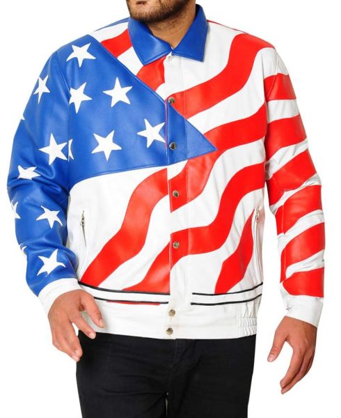 American Flag Vanilla Ice Jacket