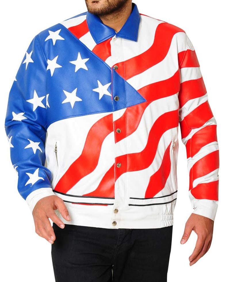 American Flag Vanilla Ice Jacket