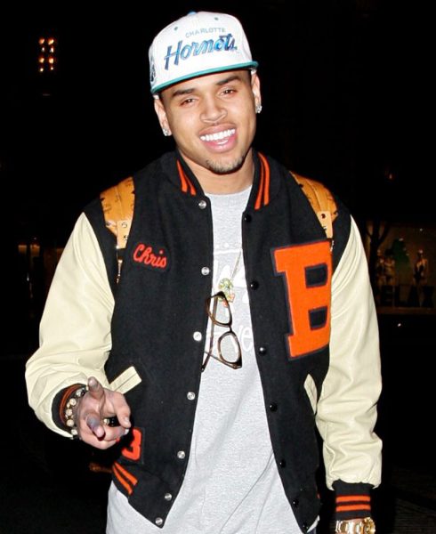 Chris Brown Letterman M Jacket