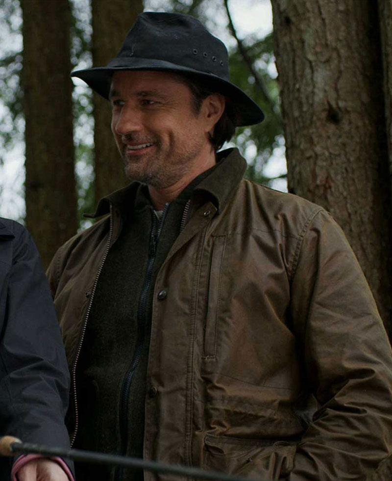 Martin Henderson Virgin River S02 Brown Jacket