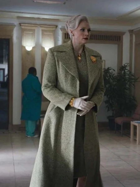 Wednesday 2022 Larissa Weems Green Coat